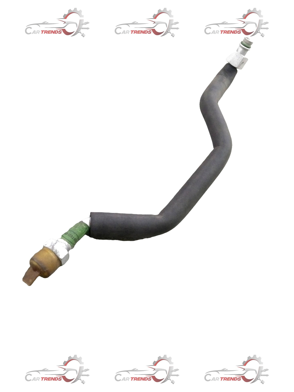 General Motors Chevrolet Tavera pipe to pipe connector, black metal fitting for vehicle exhaust or fluid systems.