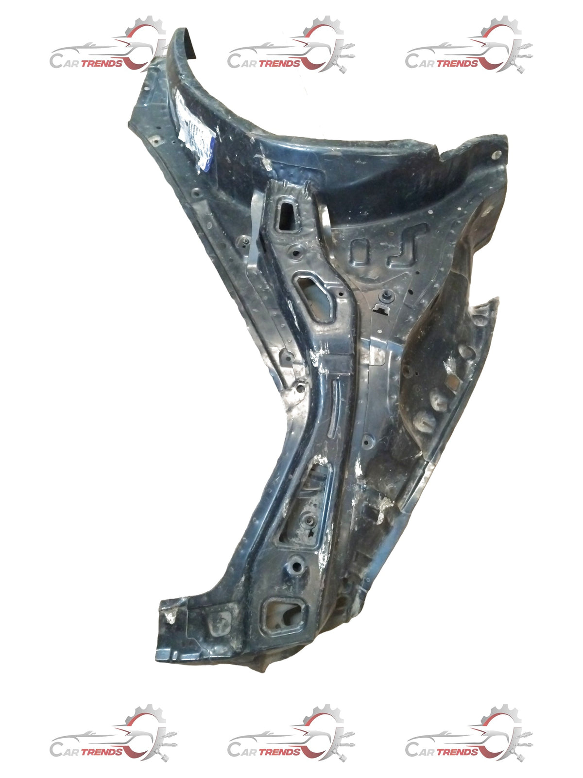 Inner right quarter panel for Hyundai i10, showing the metal body panel with mounting points and surface details.