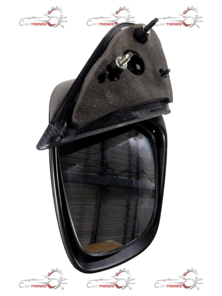 Maruti Suzuki Swift and Dzire LH side mirror in black, replacement part with part number 84702M56R005PK.