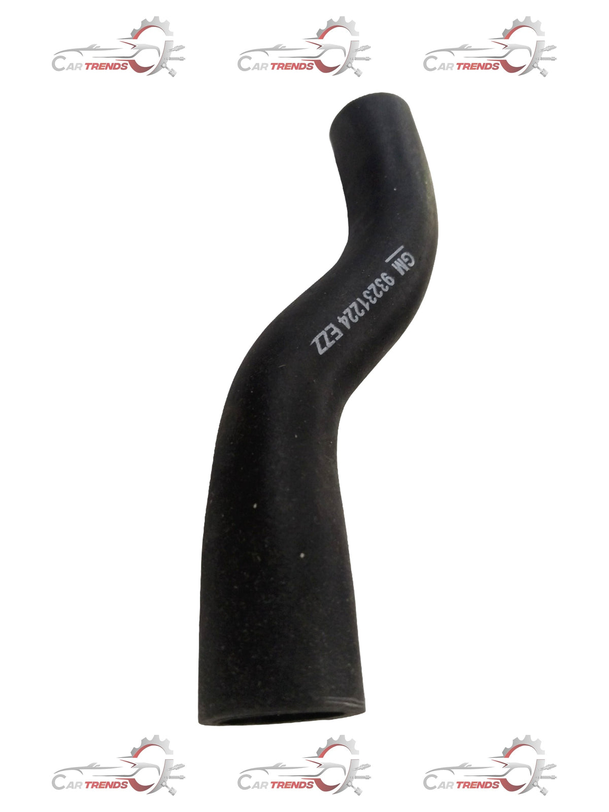 CarTrends PVC valve hose for Chevrolet Corsa engine, showing the flexible rubber hose with metal fittings.