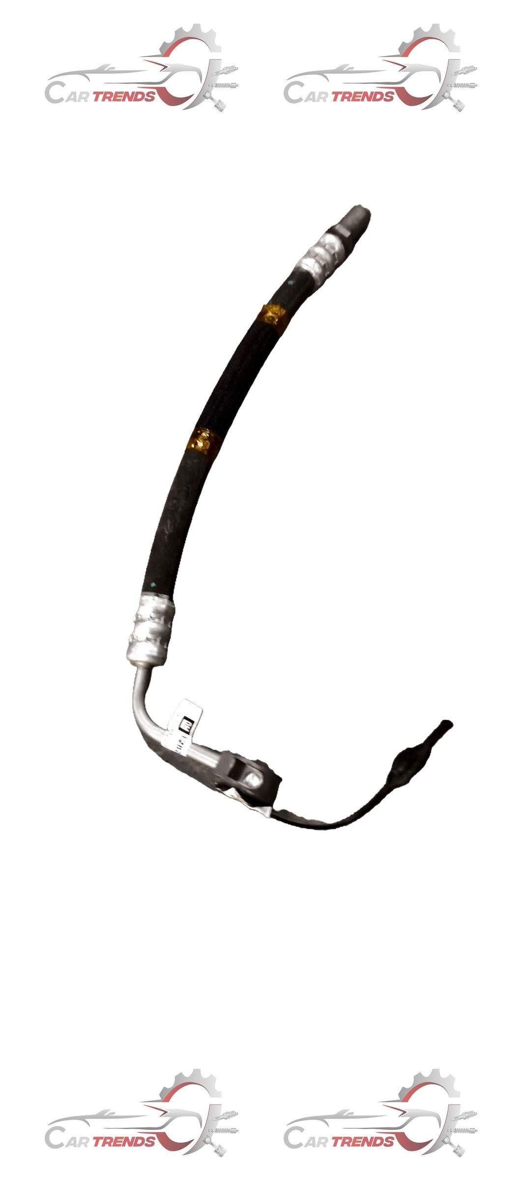 CarTrends LH front shock absorber for Beat, Sail, Cruze, and Aveo vehicles, showing the metal coil and mounting points.