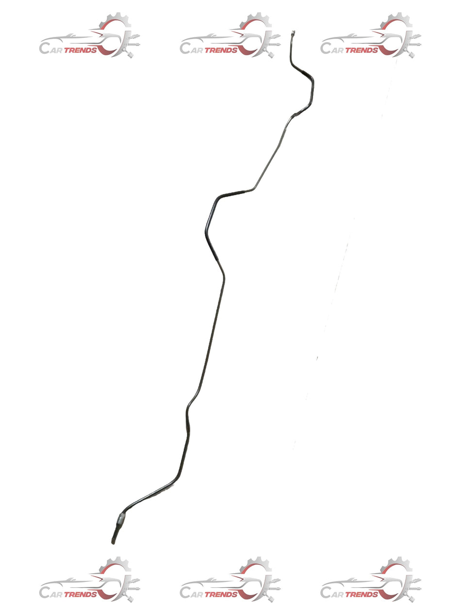 Maruti Suzuki rear brake pipe for Swift, Baleno, Brezza, Ertiga, showing the metal pipe with fittings for left and right sides.