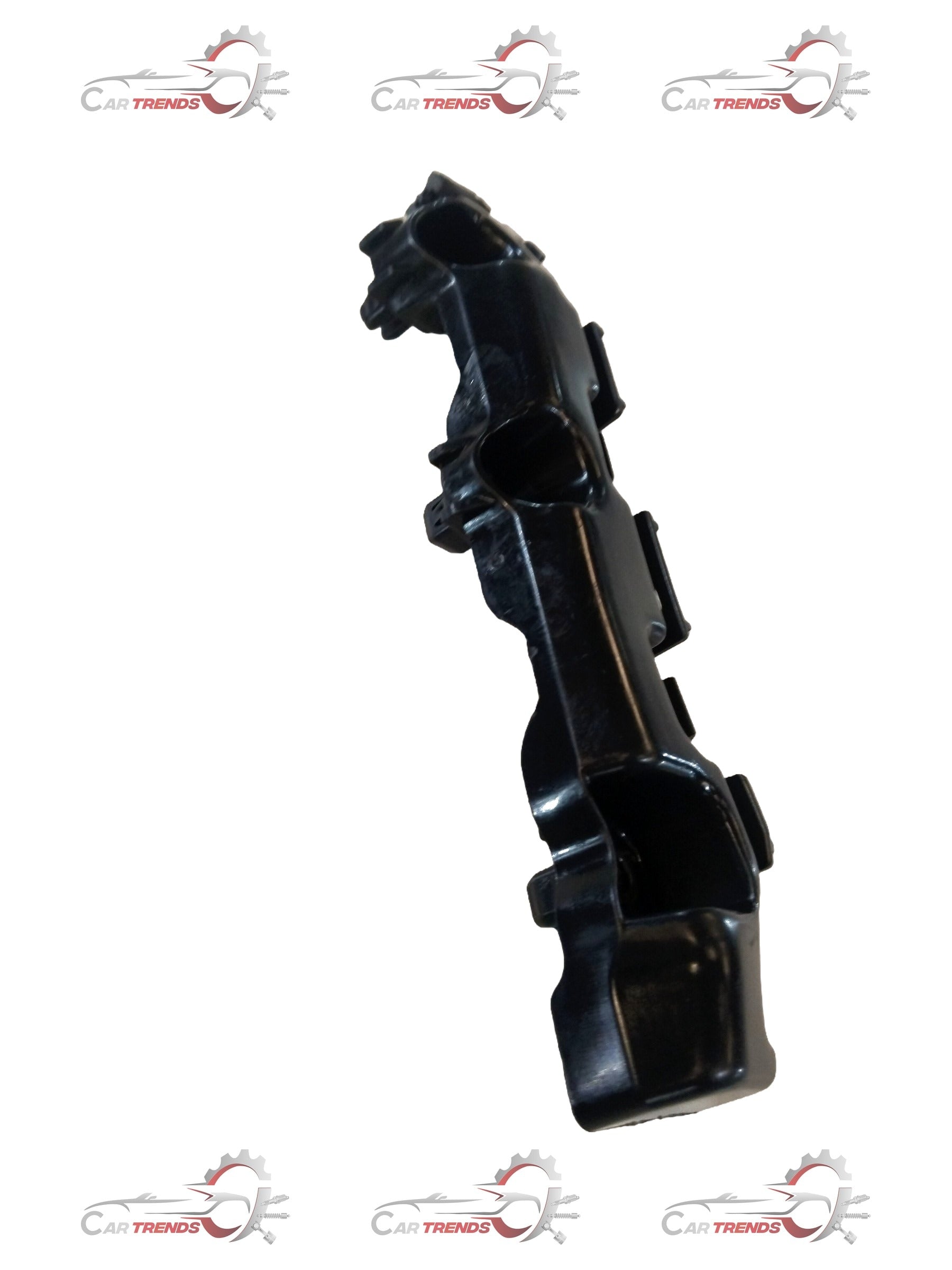 Front right side bumper bracket for Tata Tiago, TATA brand, showing the metallic support component with mounting points.