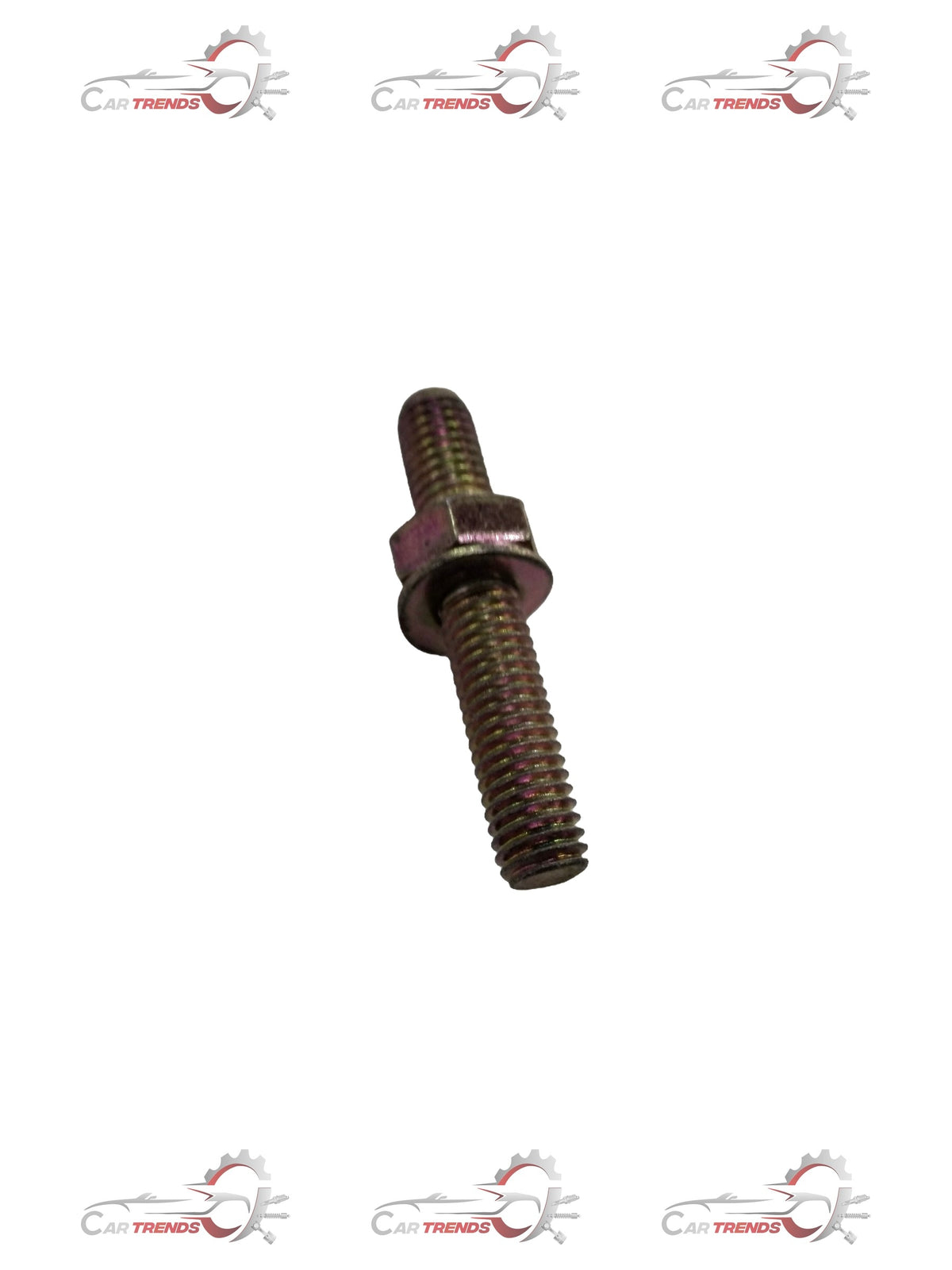 Chevrolet Optra screw from CarTrends, close-up of metal screw with threading and head for automotive repair or assembly.