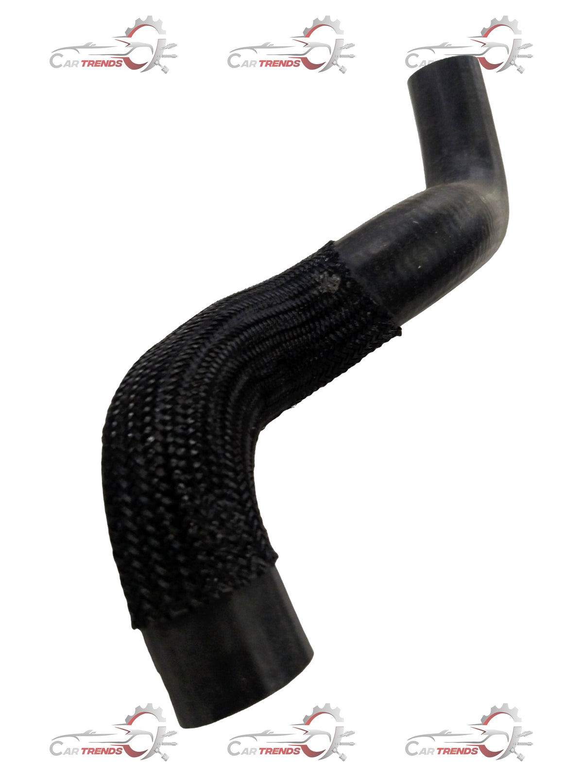 General Motors Chevrolet Captiva water pump inlet hose, metal and rubber components, connected to engine parts.