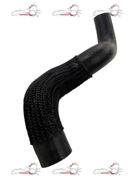 General Motors Chevrolet Captiva water pump inlet hose, metal and rubber components, connected to engine parts.