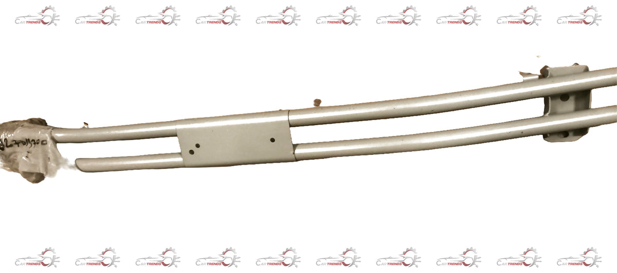 Maruti Suzuki SX4 front bumper part in a close-up view, showcasing the black plastic exterior and mounting details.