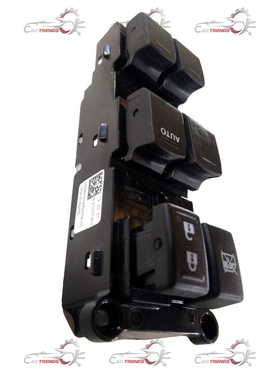 CarTrends power window switch assembly for Swift, main window control spare part, with visible switch and wiring in the image.