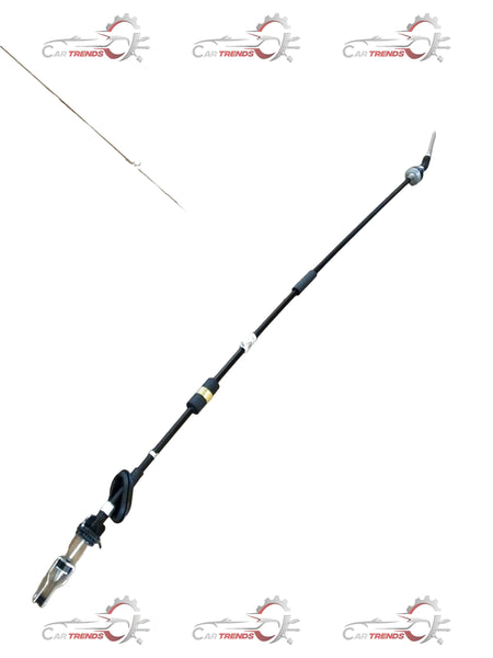 Maruti Suzuki clutch cable for Baleno, right-hand side, showing the metal cable with connectors and protective casing.