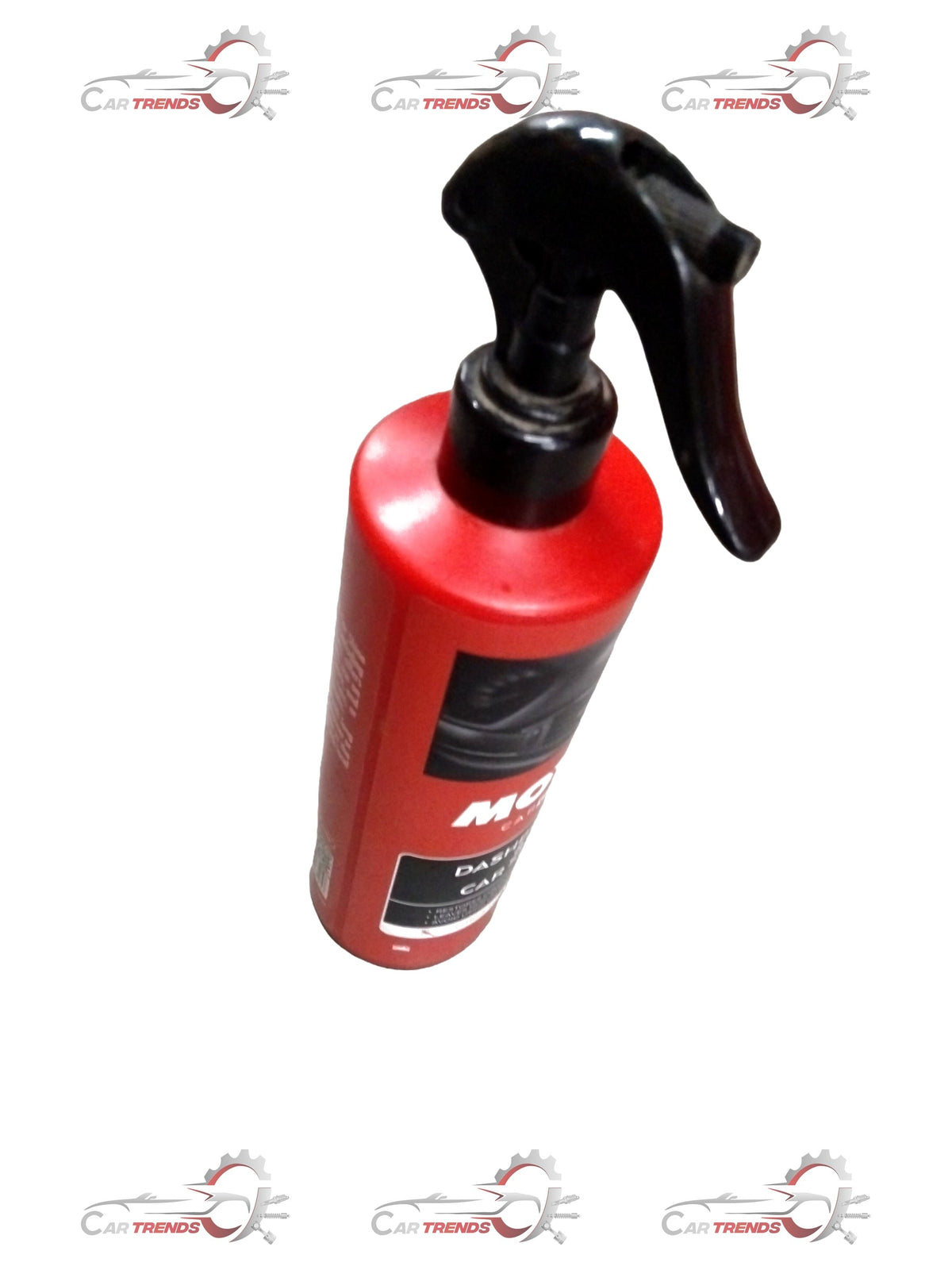 CarTrends dashboard and car shine products for Punch, Altroz, Safari, and Harrier in 12x500ml bottles, shown in the image.