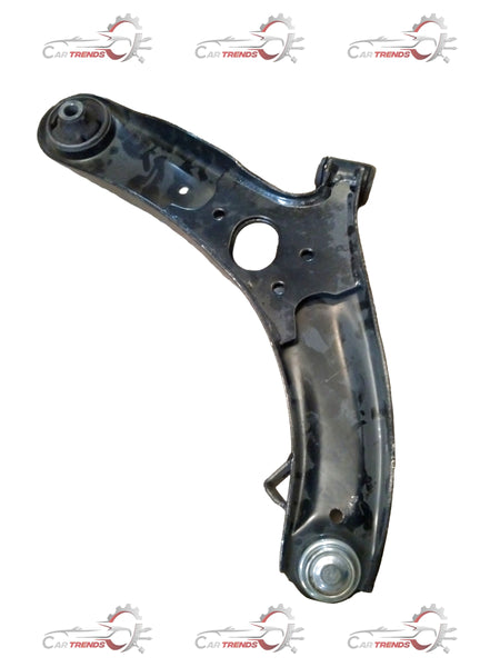 Hyundai Verna left side track control arm by CarTrends, fluidic design, for vehicle suspension and steering system.