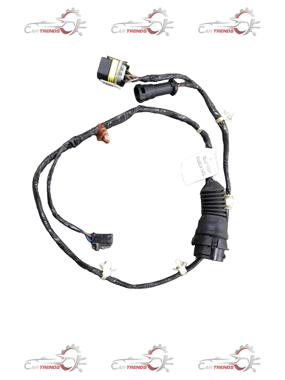 Front door wiring harness assembly for Opel Corsa by General Motors, showing detailed wiring connectors and components.