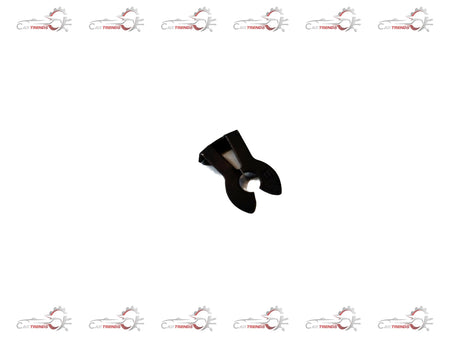 Nissan retention steel part for Renault, showing a close-up of the metallic retention component with detailed surface features.