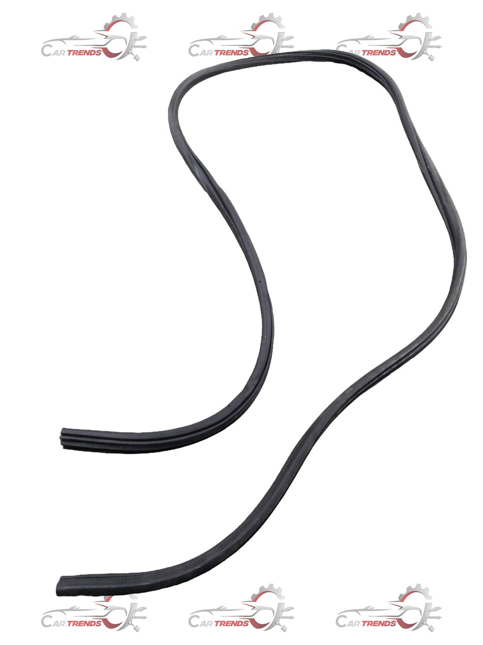 Weatherstrip side opening door for Chevrolet Aveo rear, made by General Motors, showing the rubber sealing strip in the image.