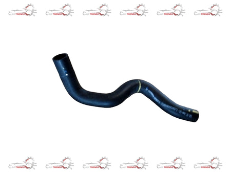 Maruti Suzuki radiator outlet hose for Baleno, showing the black rubber hose connected to the engine cooling system.