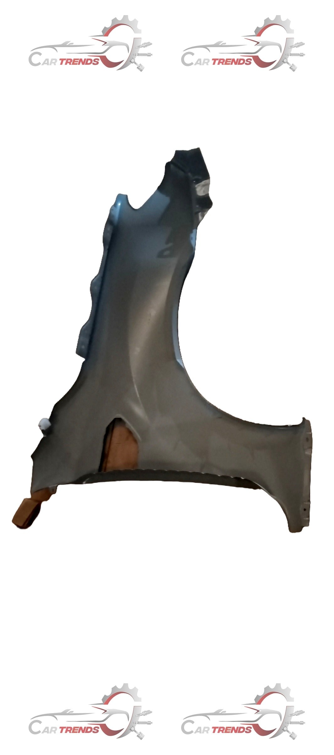 Ford front right fender by Fender, showing a close-up of the vehicle's wheel well and body panel with detailed metal finish.