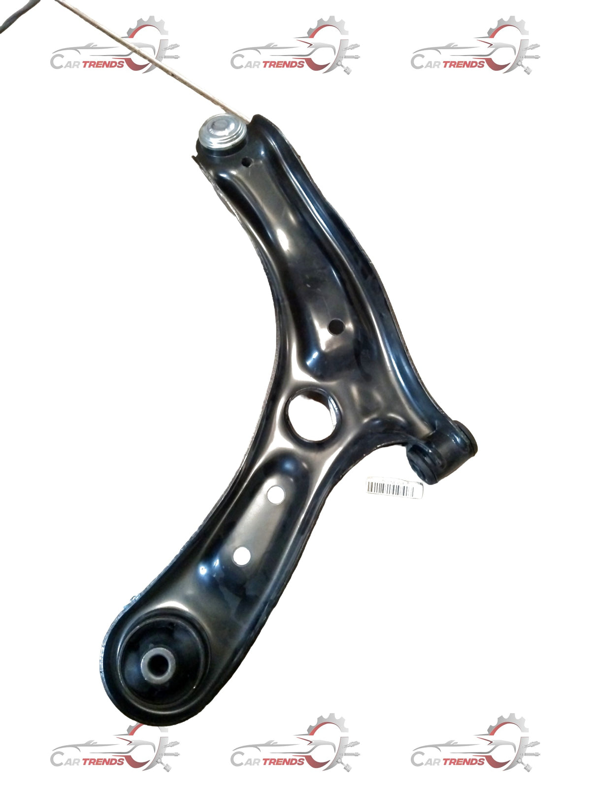 Hyundai Verna Next Gen arm track control by CarTrends, black automotive part with mounting points and connectors.