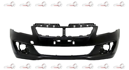 Maruti Suzuki front bumper for Swift 2nd gen (2011-2017) in petrol or diesel, with a close-up view of the bumper component.