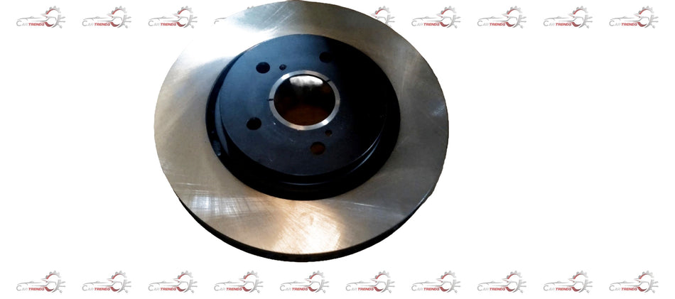 Front disc brake rotor for Maruti Suzuki Invicto, by CarTrends, shown in a close-up view highlighting the metallic surface and vented design.