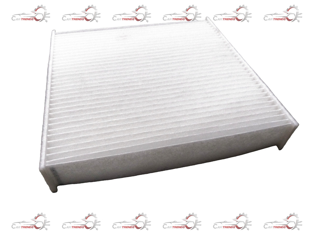 CarTrends aftermarket cabin filter for Wagon R, showing the rectangular filter with pleated filtering material.