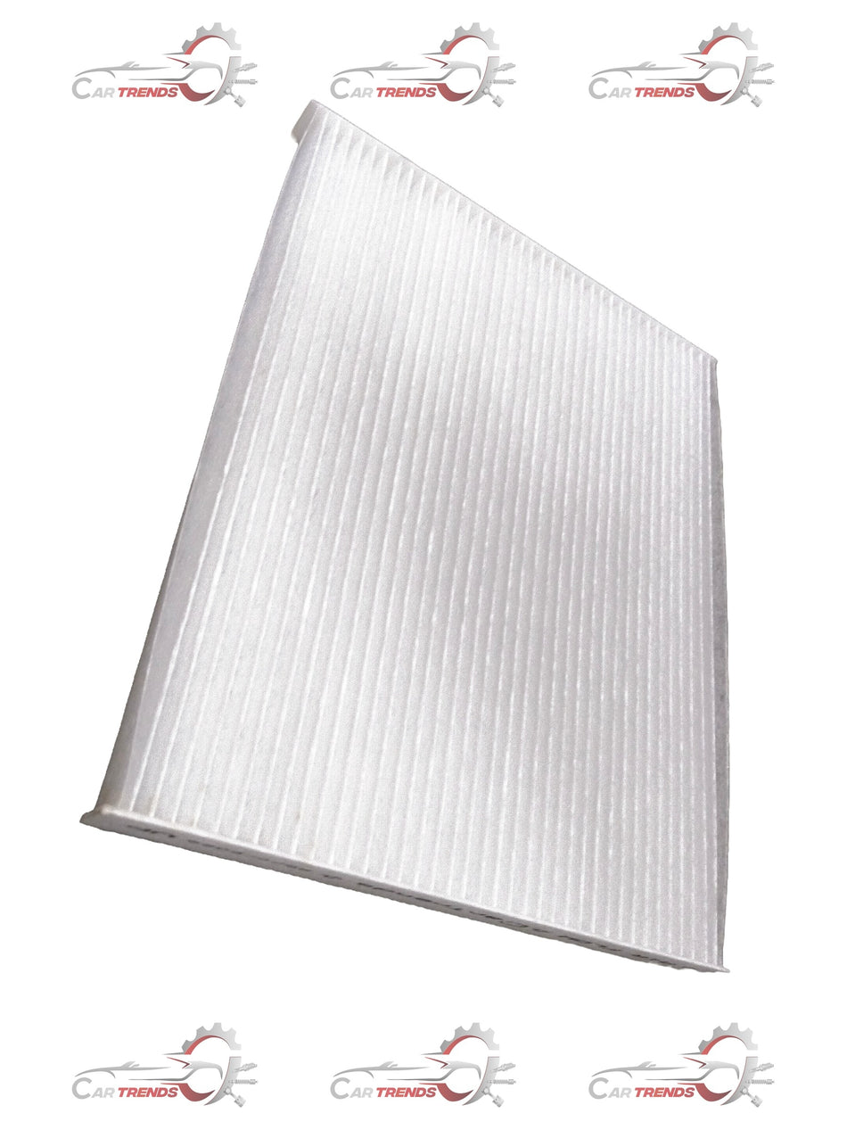 CarTrends Ac filter for Creta, showing a close-up of the rectangular air conditioning filter with pleated filter media.