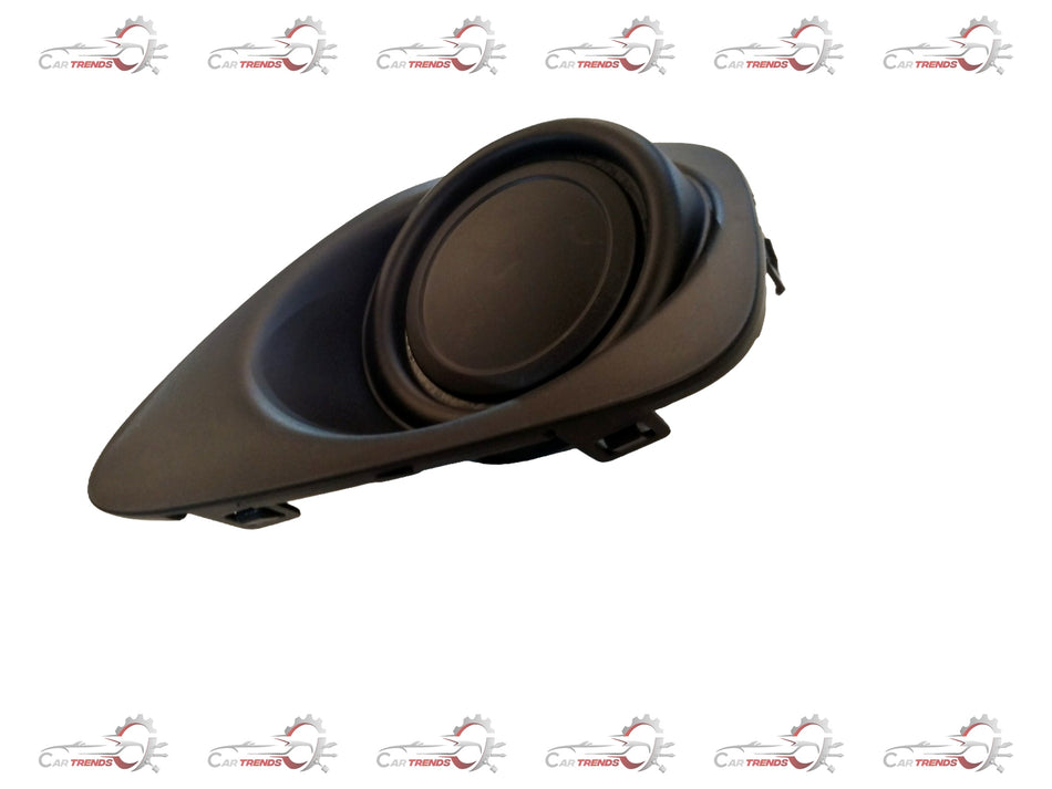 Maruti CarTrends fog lamp cover for WagonR left side, black plastic exterior, fits 71761M69R005PK model.