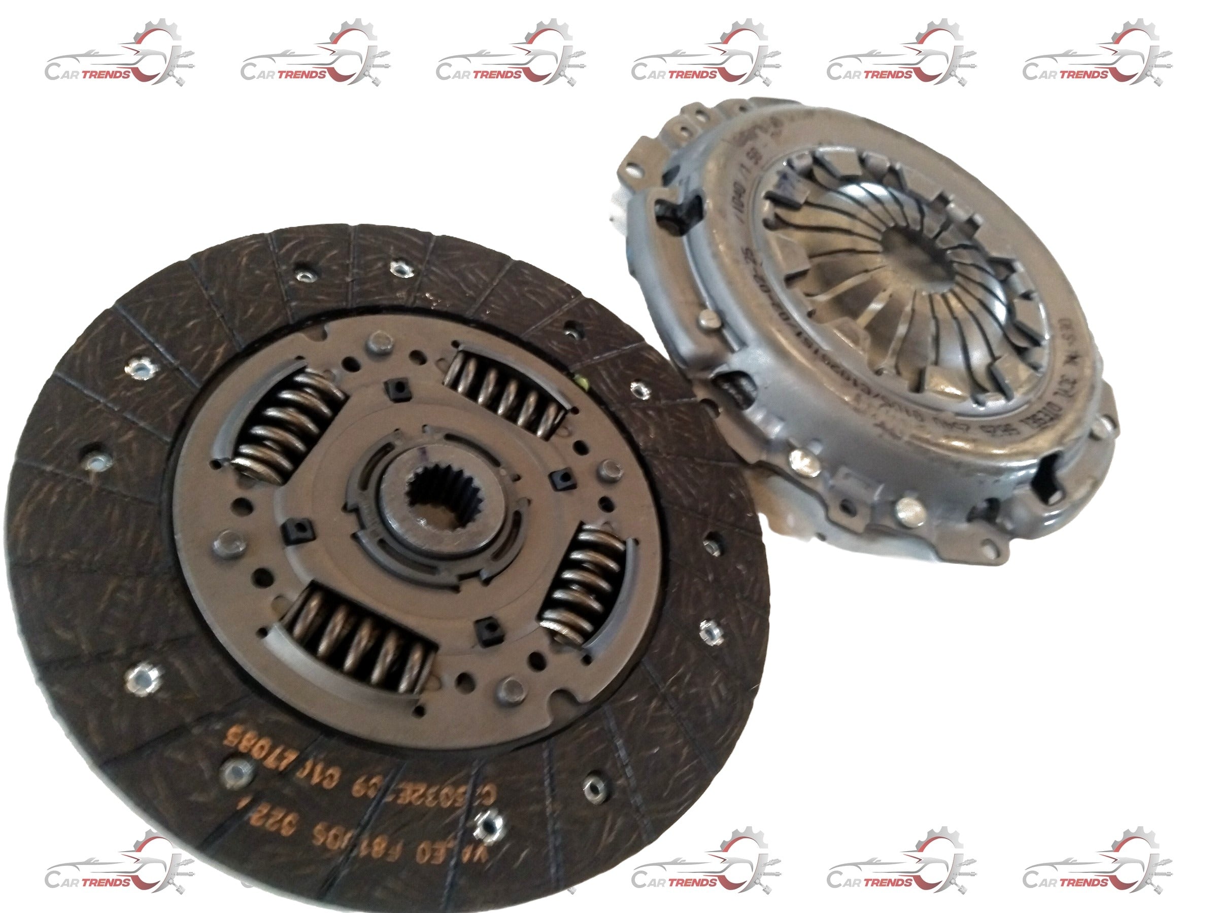 TATA Tata Tiago clutch set spare parts, including clutch plate and components, displayed on a plain background