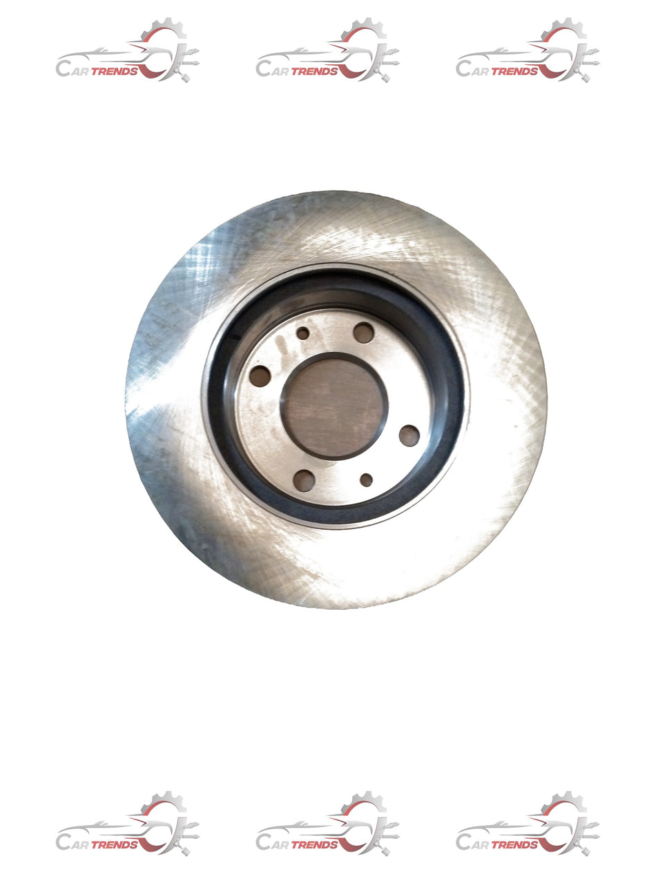 CarTrends front disc wheel brake for Santro, i10, Accent, and Eon, showing the brake disc with mounting holes and ventilated design.