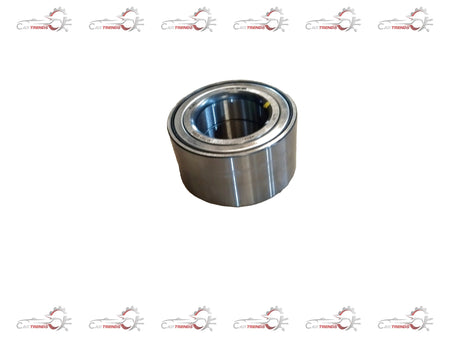 Hyundai front wheel hub bearing, automotive part, with metal components and mounting holes, designed for vehicle wheel assembly.