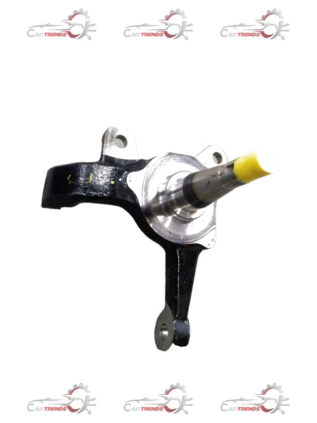Chevrolet Tavera LH knuckle from General Motors, showcasing the automotive metal component with mounting points and bolt holes.