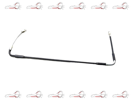 Chevrolet Tavera cable assembly for 2nd split seat, 375mm length, manufactured by General Motors, shown in the image.