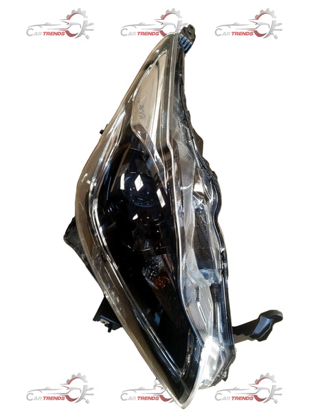 Maruti Suzuki Baleno right headlamp assembly, model 35100M55T03, showing the headlamp with clear lens and mounting brackets.