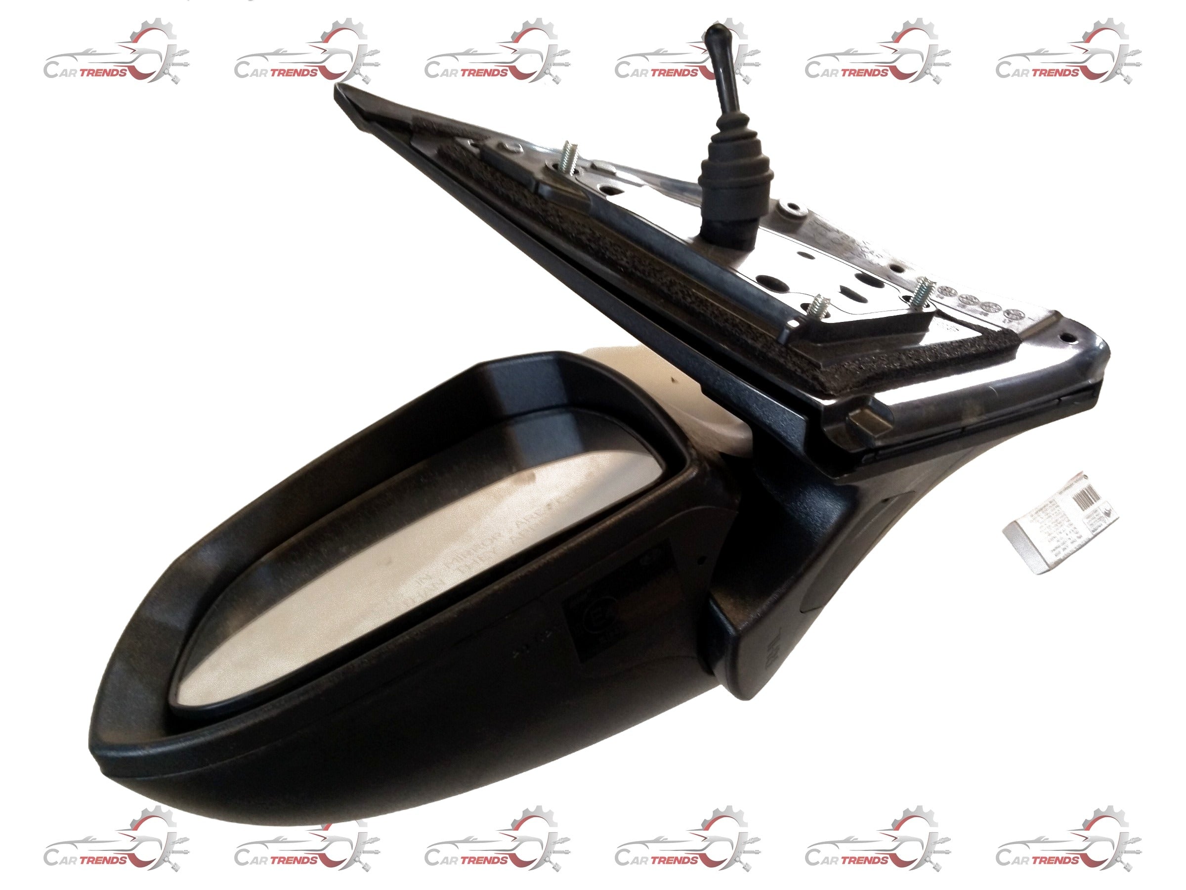 Hyundai Grand i10 outside left side mirror by CarTrends, showing the mirror housing and reflective surface.