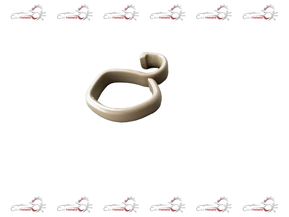 CarTrends Chevrolet Aveo interior hook coat spare part, close-up view of the black plastic hook used in the vehicle's interior.