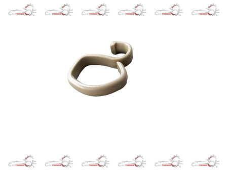 CarTrends Chevrolet Aveo interior hook coat spare part, close-up view of the black plastic hook used in the vehicle's interior.