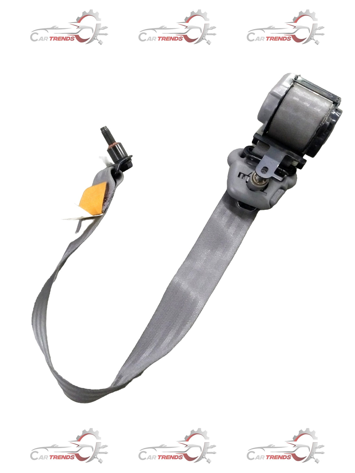 Front left seat belt for Chevrolet Optra petrol model, General Motors brand, with seat belt latch and strap visible.