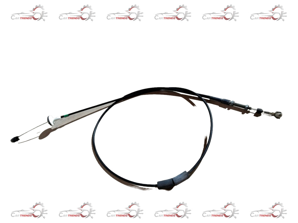 CarTrends diesel accelerator cable for right-hand side, showing the cable with connectors and protective housing.
