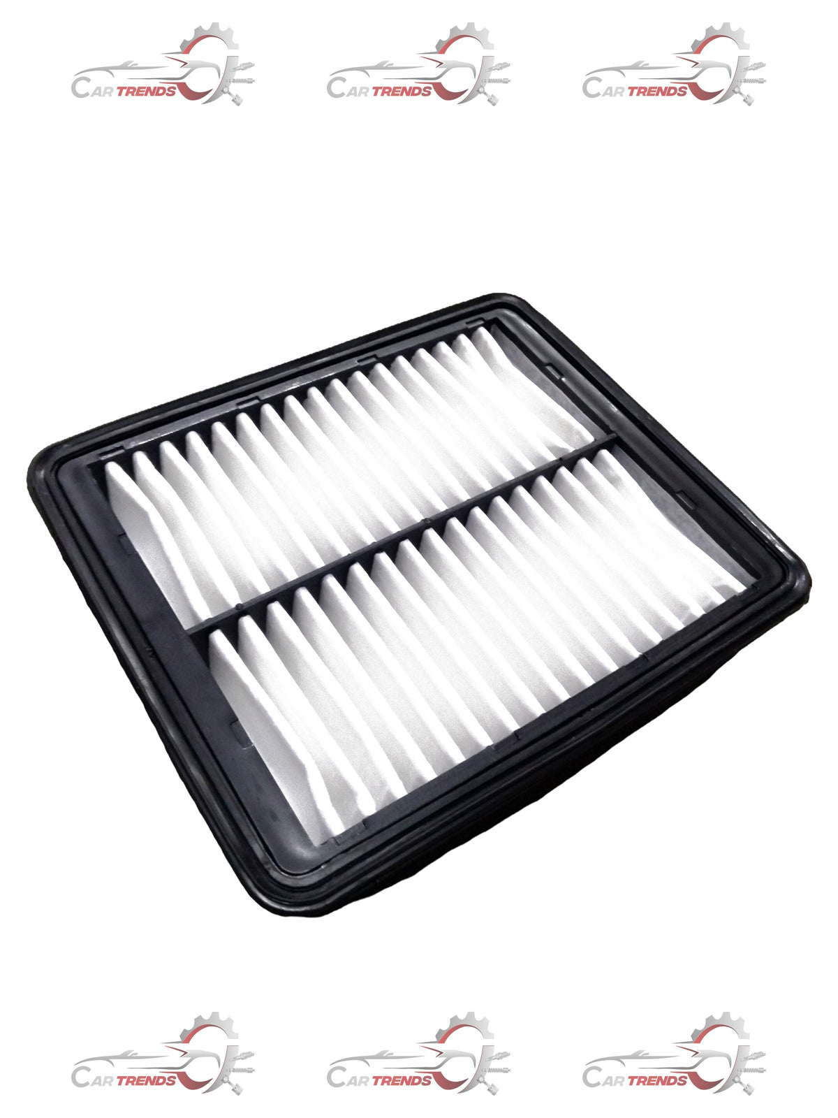 CarTrends Air Filter Eon #CT004011 showing a close-up of the rectangular replacement air filter for vehicle engine airflow.