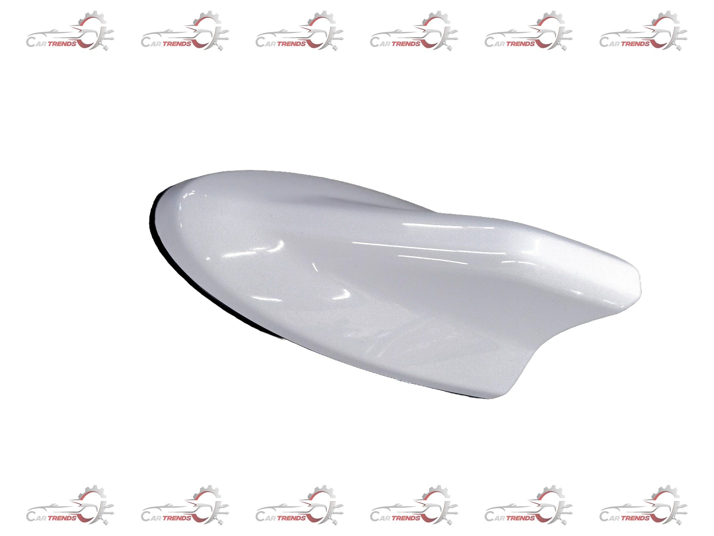 Galio Shark Fin Antenna for cars, black plastic shark fin design, sleek aerodynamic style, suitable for all vehicle types.