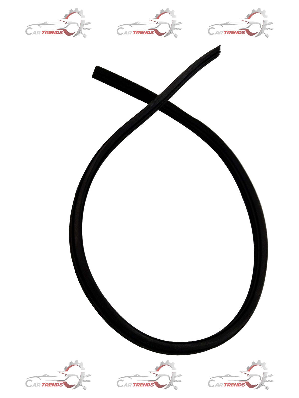 Front right rubber wiper blade for Chevrolet Tavera, General Motors brand, showing the black rubber blade and metal frame.