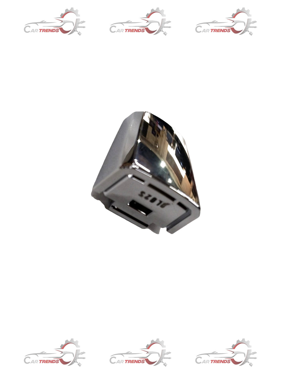 General Motors Cap Seat Handle End for Captiva vehicle, black plastic finish, designed for interior seat adjustment.