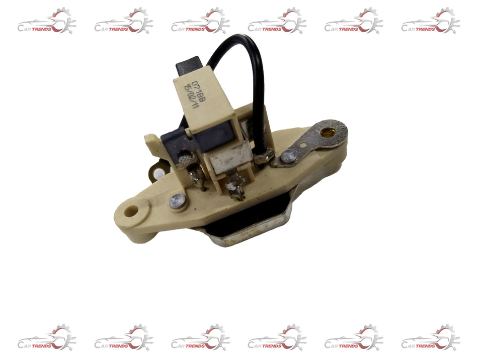 General Motors Chevrolet Tavera regulator part, showing the metal component with electrical connectors and mounting points.
