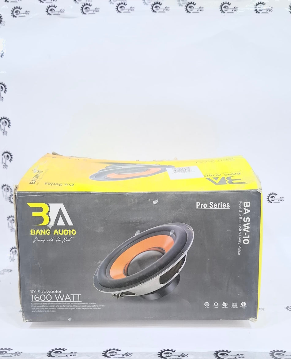 CarTrends 10”BA SW-10 10”subwoofer - Front view