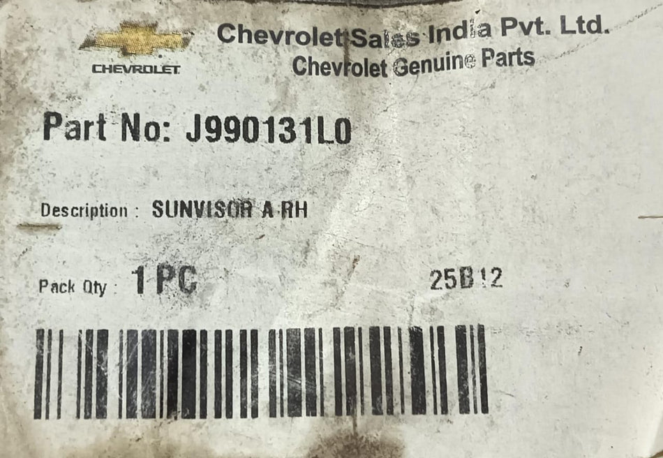 SUN VISOR A RH SPARK J990131L0