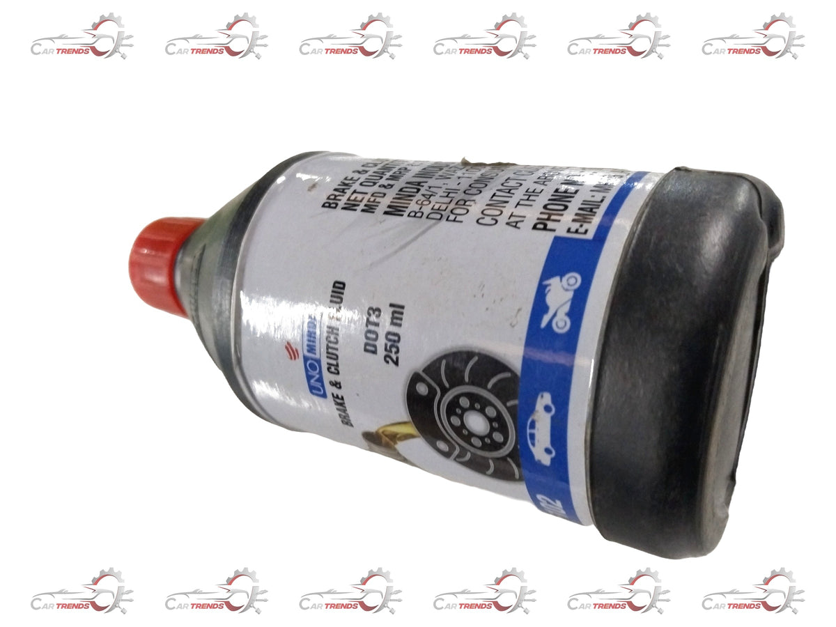 MINDA BRAKE OIL DOT 3 250ML | PUNCH/ALTROZ/SAFARI/HARRIER | # BF102 BF102 - Left view