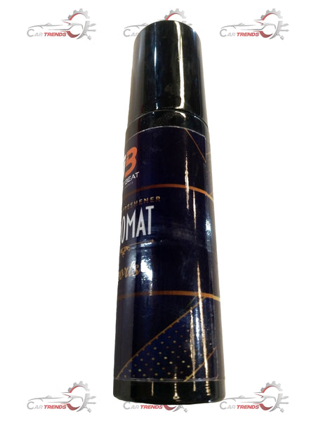 JB Car Freshener Spray for Kushaq, featuring the JB aroma spray bottle with branding and product label visible.