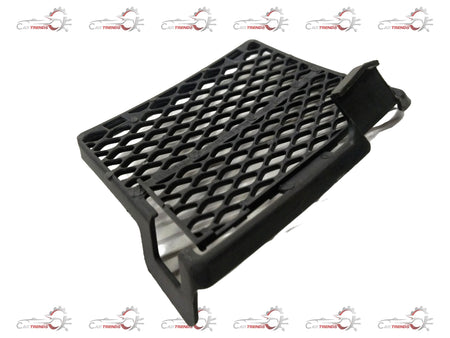 Front right grille bumper for Chevrolet Aveo by General Motors, showing the textured plastic exterior with mounting points.
