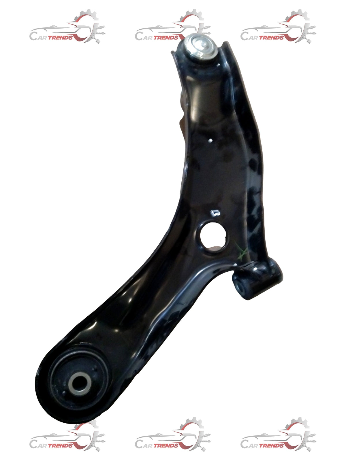 CarTrends right side suspension arm for Celerio petrol/CNG, spare parts image showing the metal suspension component.