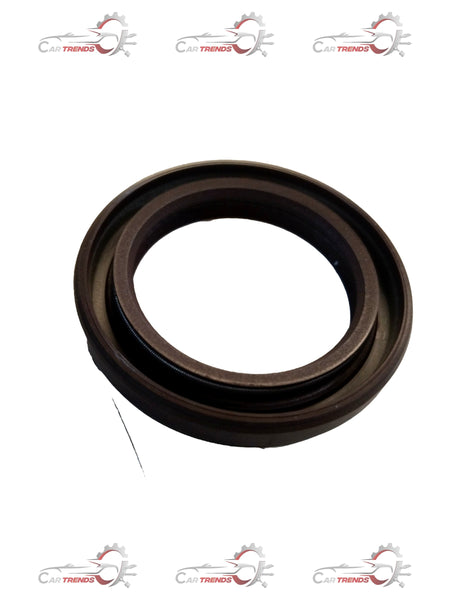 CarTrends seal oil for I10, I20, Creta, and Verna spare parts, close-up of the oil seal showing its rubber and metal components.