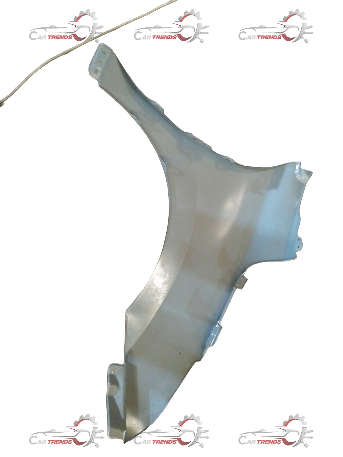 Maruti Suzuki Fender for Suzuki Baleno LH side, black plastic with mounting points, designed for fitment on the car's front left.